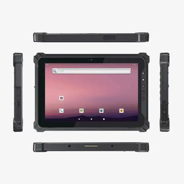 Vista frontal BMK-RTK17 con pantalla IPS 1920×1200 y táctil de 10 puntos