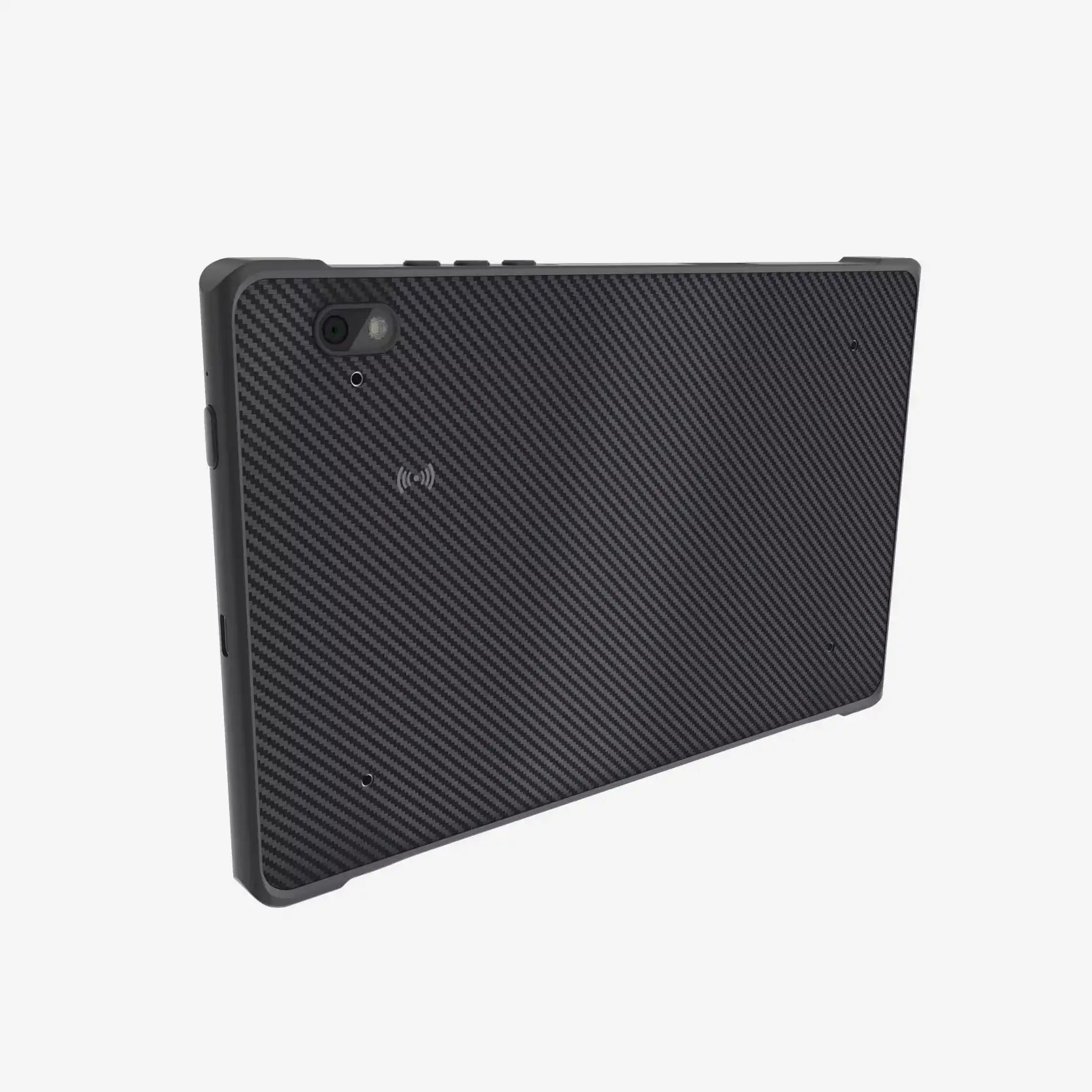 BMK-Q8S con accesorios opcionales: funda, stylus y soporte de vehículo