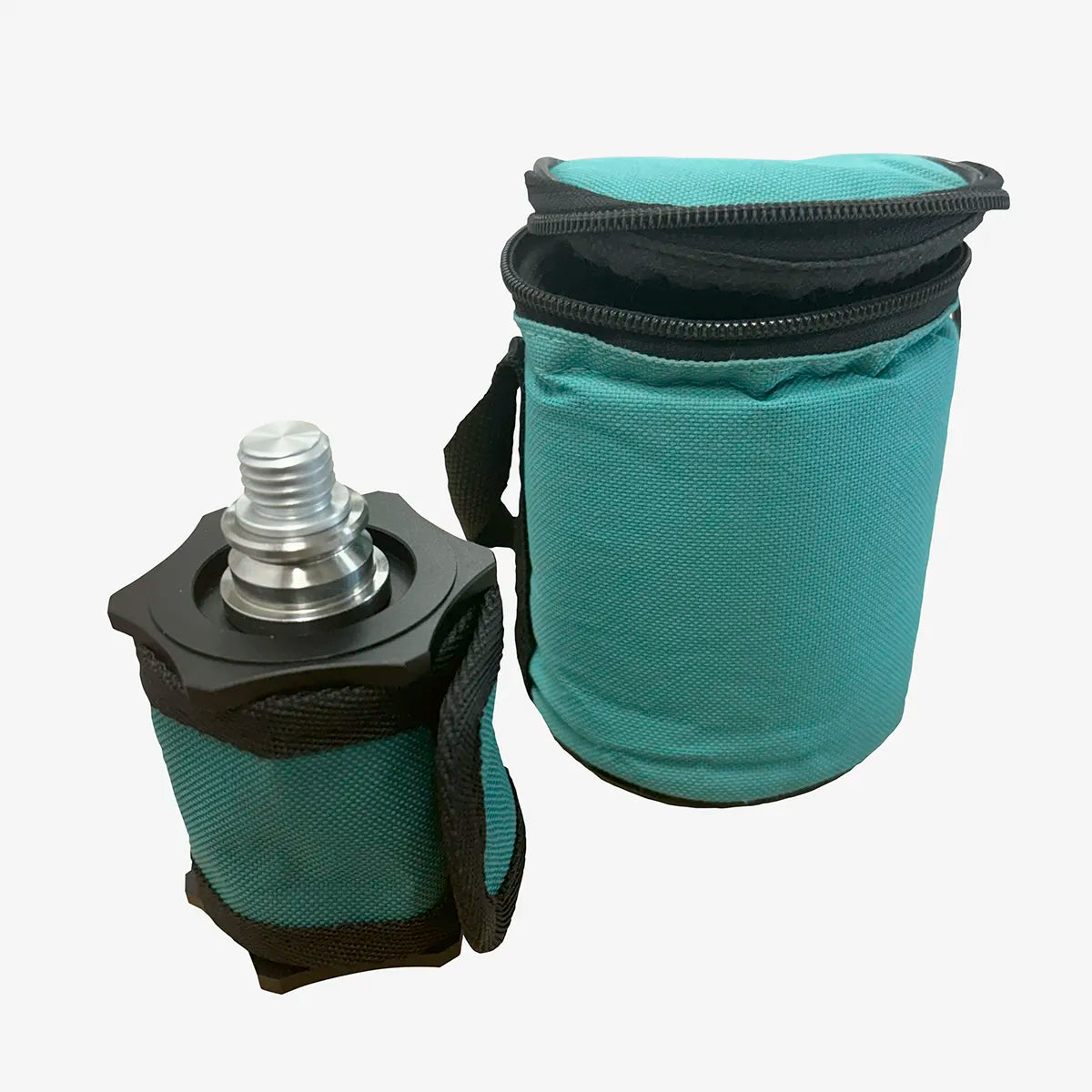 Detalle del prisma 360 con core axis, evitando error de medición de hasta 10 mm.