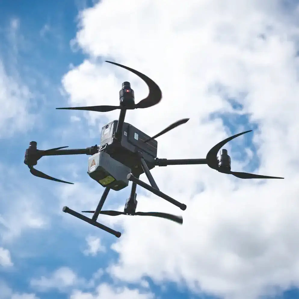 CHCNAV X500 en vuelo con evitación de obstáculos y V-SLAM para misiones BVLOS