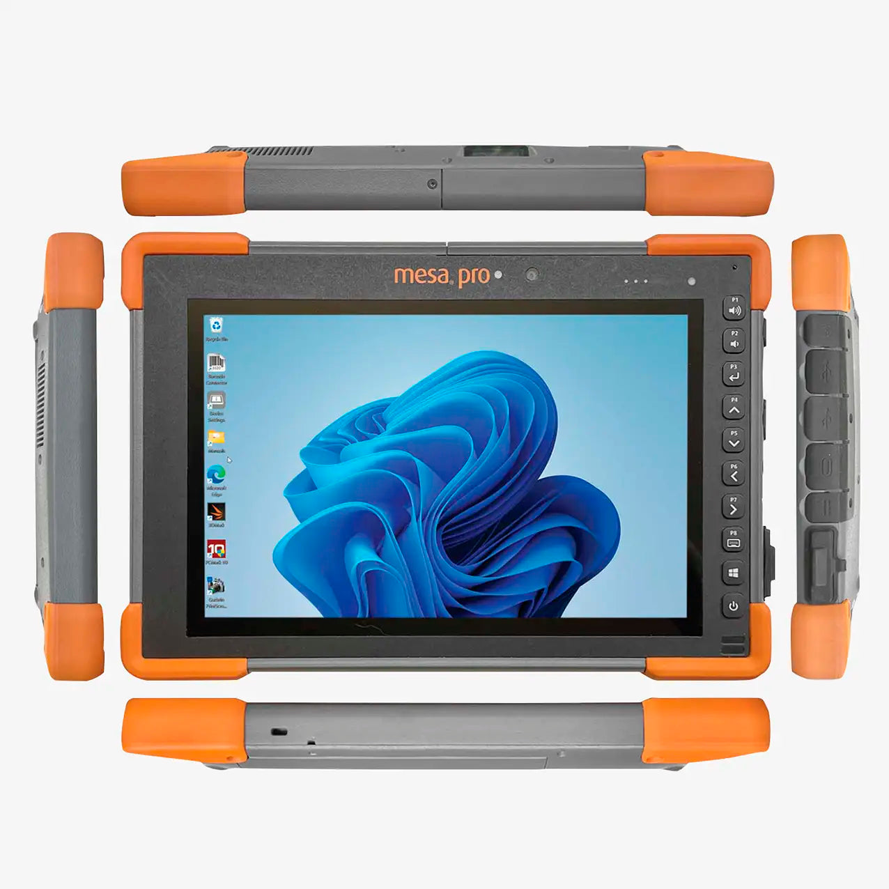 Conectividad de la Juniper Mesa Pro con puertos USB-C, USB-A y SIM