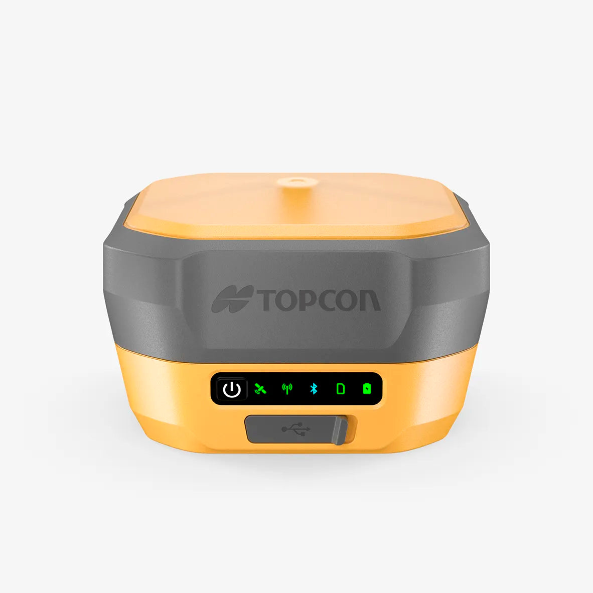 Receptor GPS GNSS RTK TOPCON HiPer XR con inclinómetro y compensación de inclinación para topografía de alta precisión.
