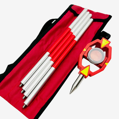 Bolsa de transporte del miniprisma económico, ideal para proteger el equipo y facilitar su movilidad.