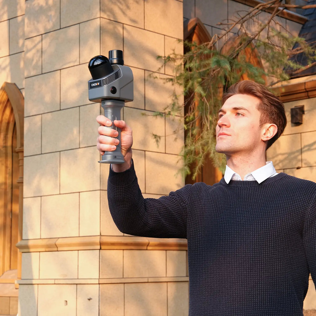 CHCNAV RS7 escáner LiDAR SLAM 3D portátil para interiores y edificios