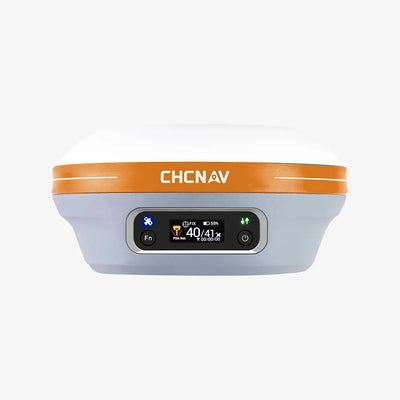 Vista superior CHCNAV i83 con pantalla OLED a color y botones de control