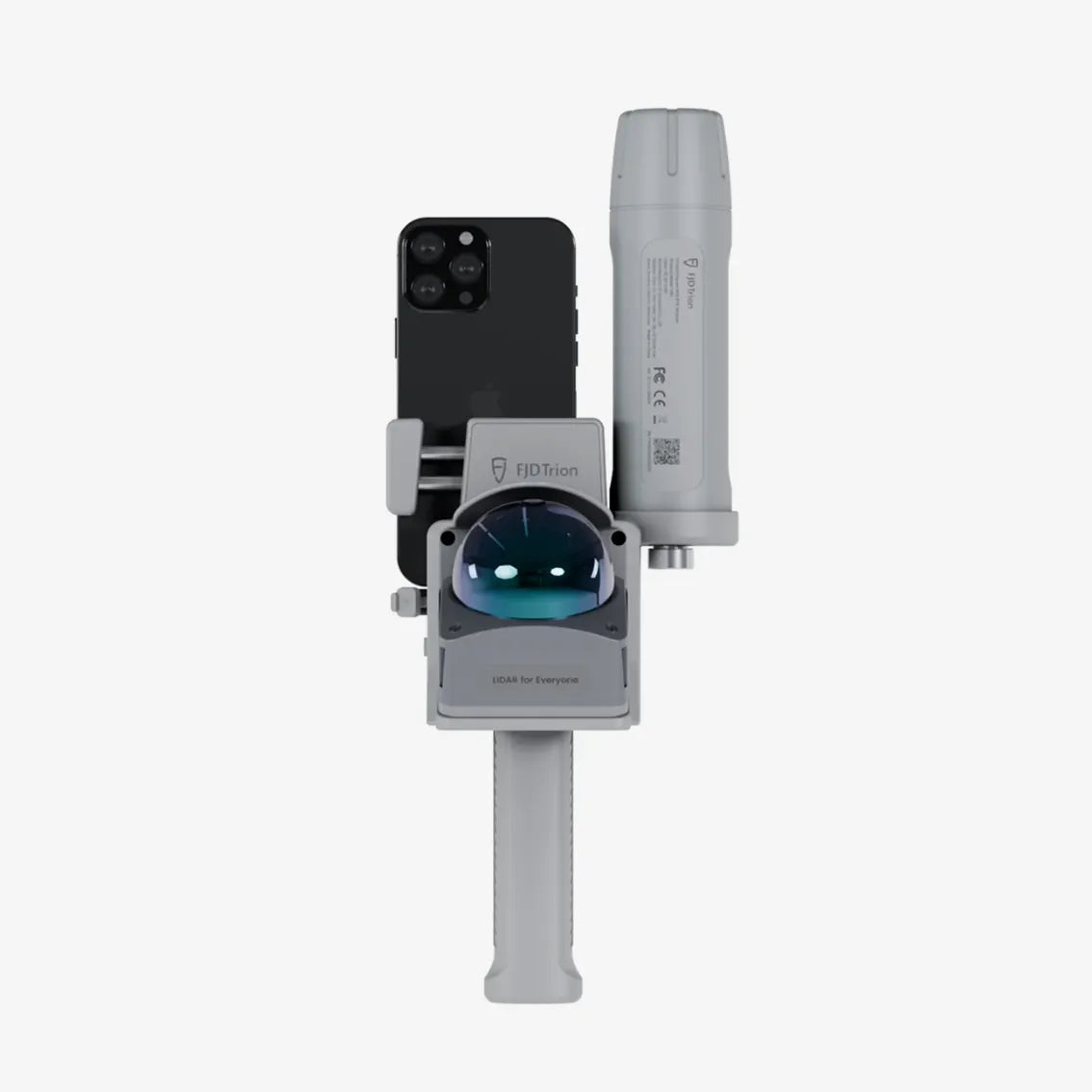 Detalle del FJD Trion V4E LiDAR Kit con sensor LiDAR y sistema de captura georreferenciada