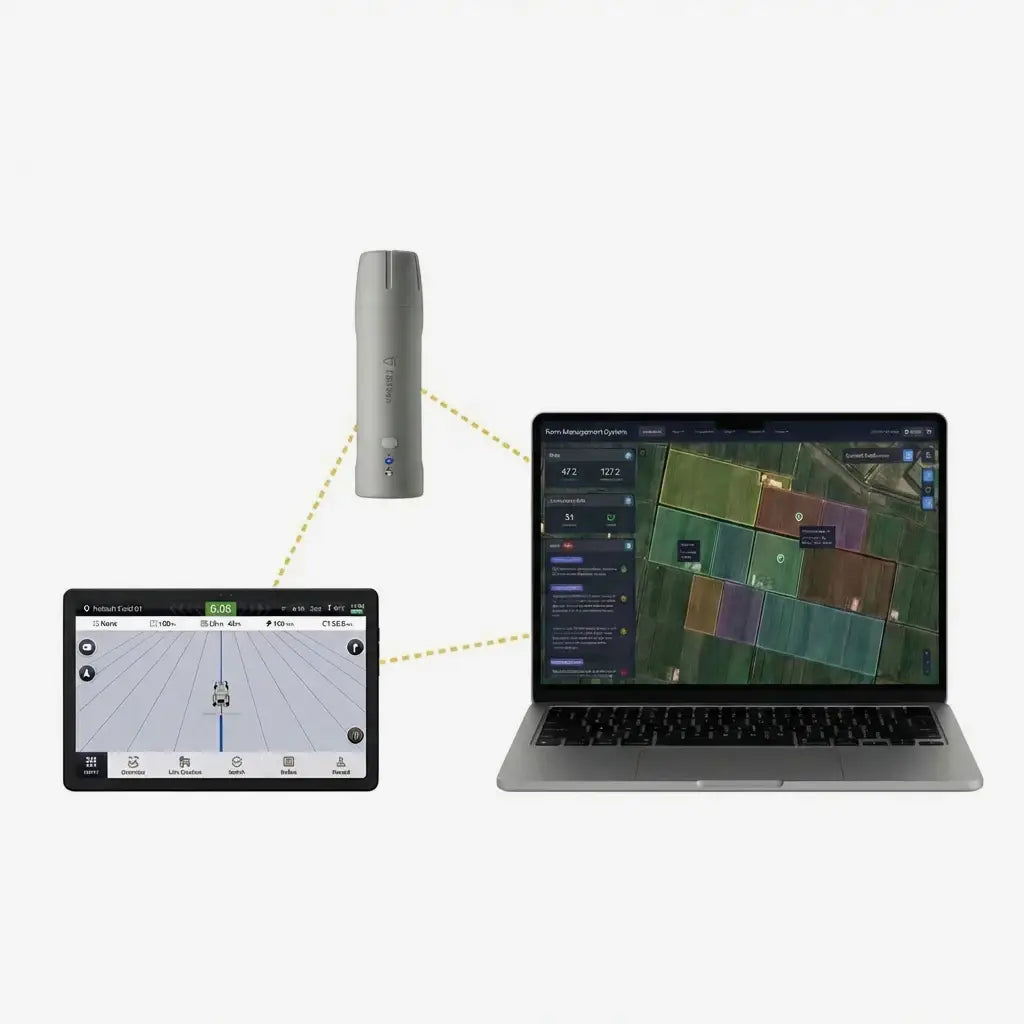 FJD Trion V4e receptor RTK ligero y preciso para obra y topografía