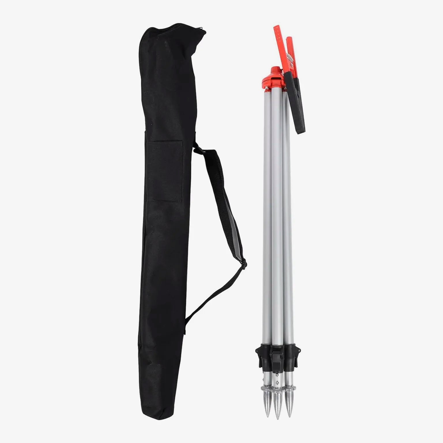 Trípode de prisma para topografía con bolsa de transporte incluida