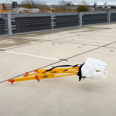 Airbag para estación total y escáner 3D