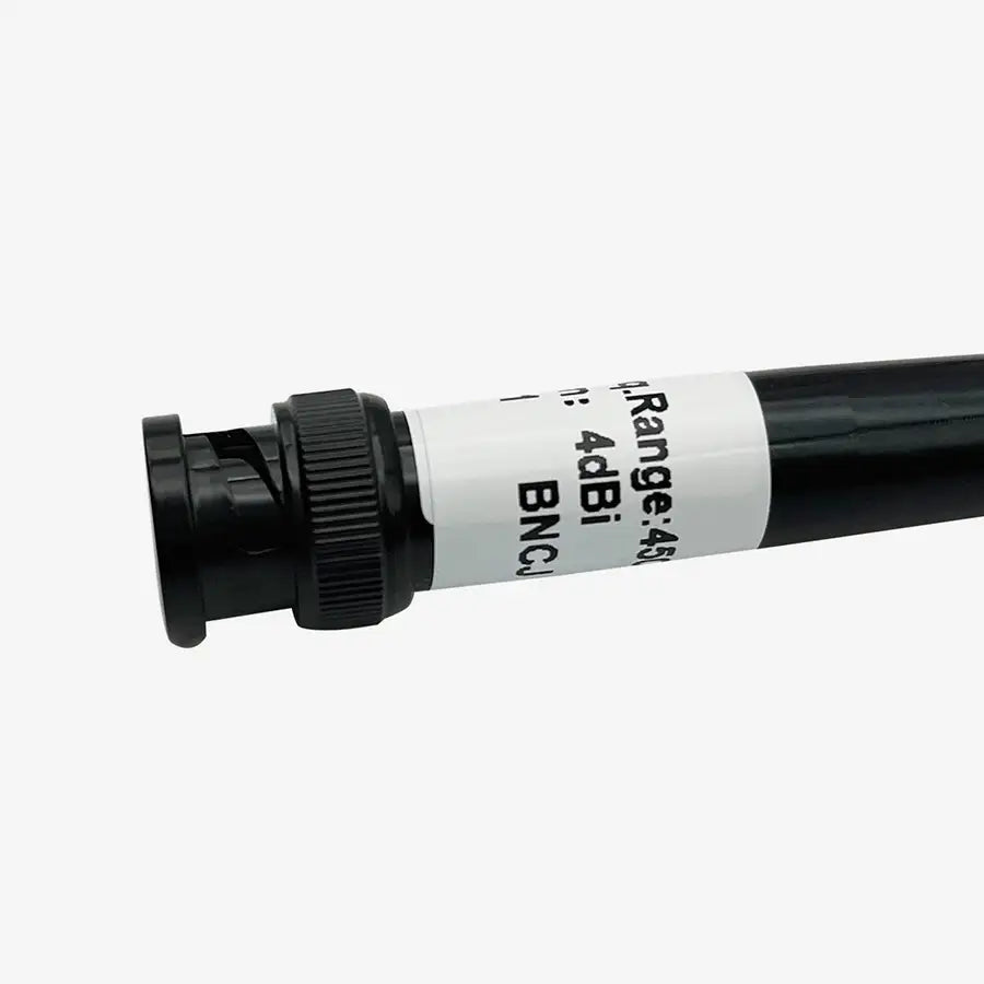 Detalle conector BNC de antena UHF para radios RTK