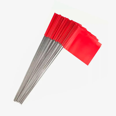 Banderas de Señalización para replanteo en topografía