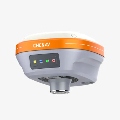 Receptor GNSS CHCNAV i73 IMU RTK con tecnología IMU y UHF integrado para topografía de alta precisión.