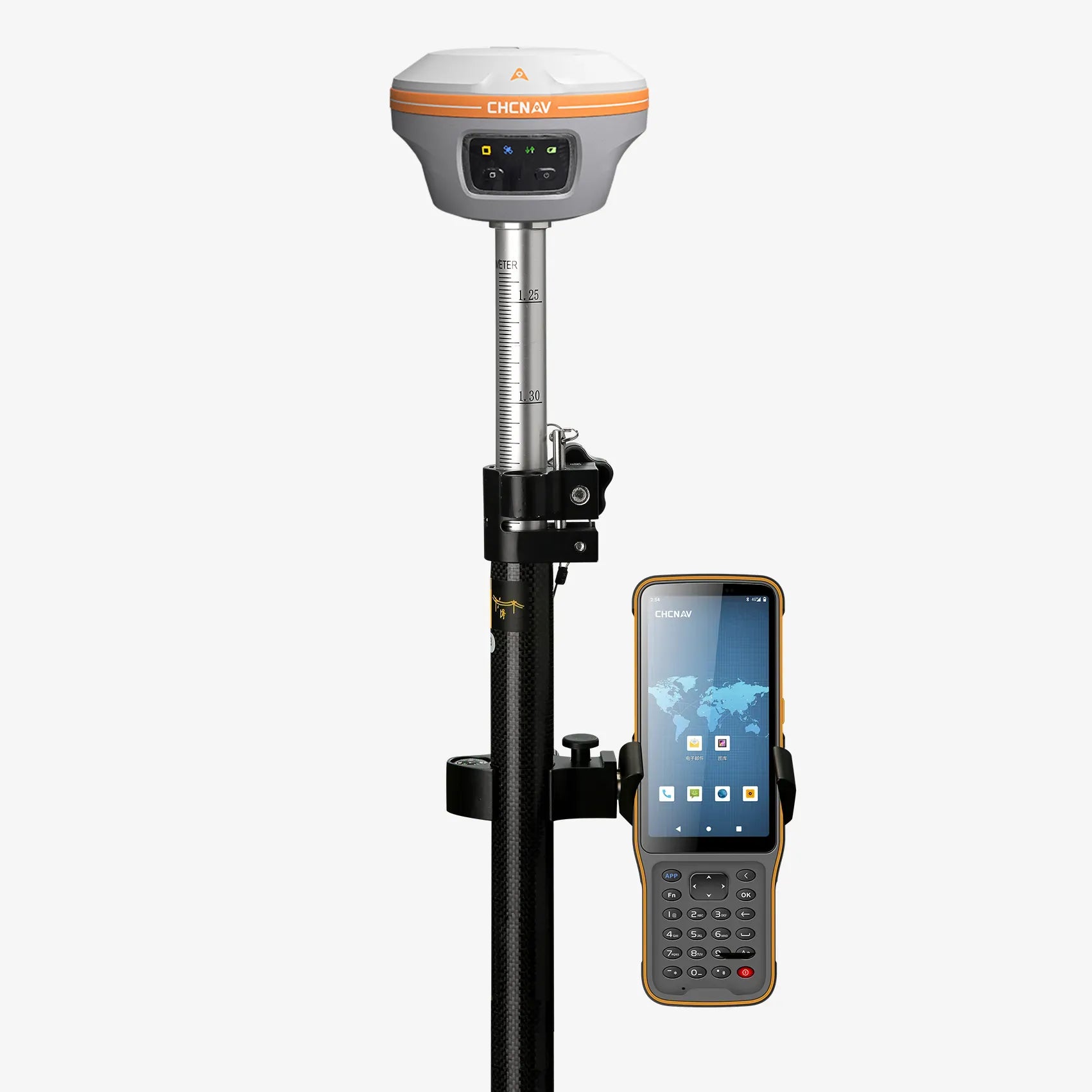 CHCNAV i85 con controladora HCE600 y software LandStar 8 en campo