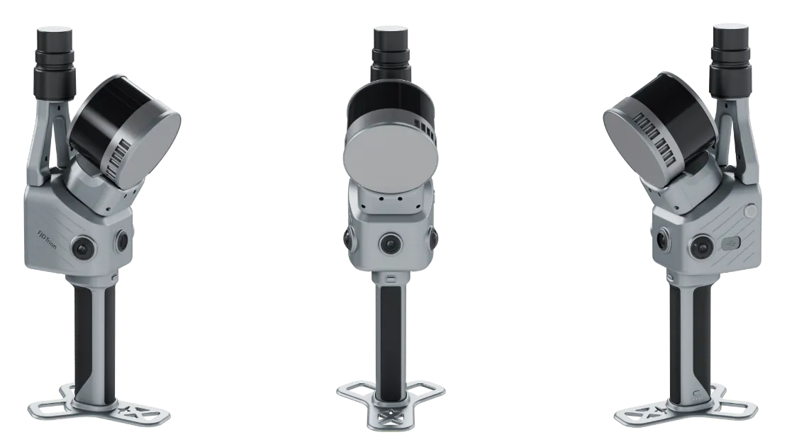 Escáner LiDAR híbrido FJD Trion T1 con doble mango