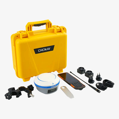 Kit CHCNAV i93 completo: receptor IMU-RTK, accesorios y estuche IP68