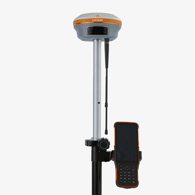 CHCNAV i93 GNSS RTK con doble cámara – vista frontal del receptor