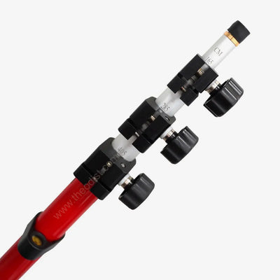 Jalón de topografía 5 metros para GPS punta 5/8 de Aluminio