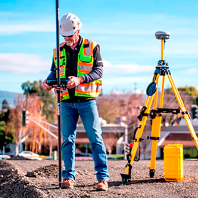 Uso del jalón topográfico de 4,6 m con receptor GPS en levantamiento GNSS

