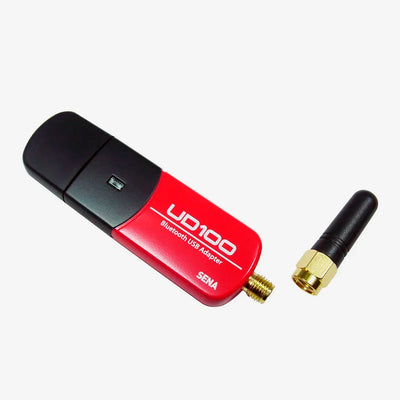 Vista de la antena intercambiable del adaptador Bluetooth Parani UD100-G03.