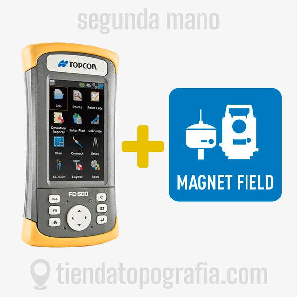 Controladora TOPCON FC-500 + MAGNET FIELD