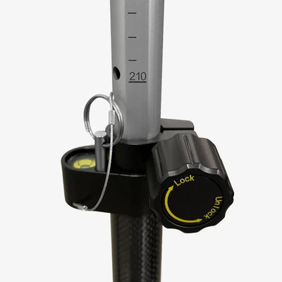 Prisma telescópico de carbono para GPS