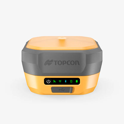Receptor GPS GNSS RTK TOPCON HiPer XR con inclinómetro y compensación de inclinación para topografía de alta precisión.